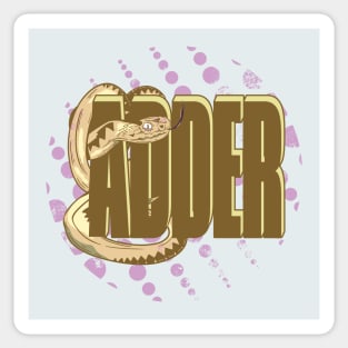 Adder viper snake Sticker